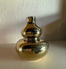  Metallic Gold Porcelain Mini Vase