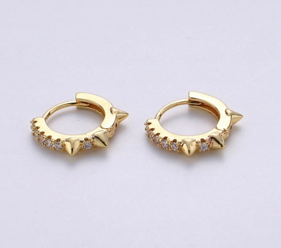 Gold Filled Huggie Earrings