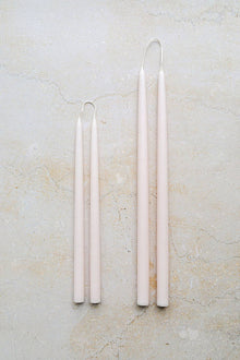  Hand-Dipped Colored Taper Candle Pair