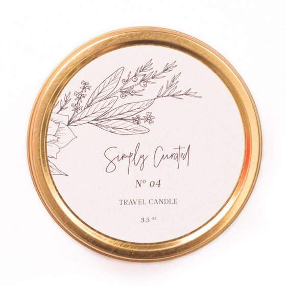 Travel Candle No 04- Botanical Collection