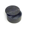 Black Marble Salt Box
