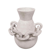  Papier-mâché Chain Link Vase
