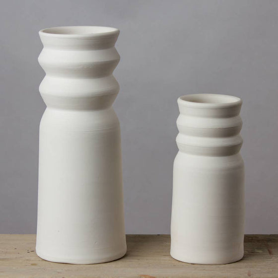 Ceramic Straight Vase
