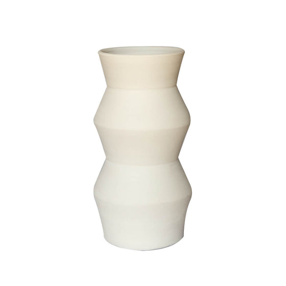 Ceramic Accordion Vase