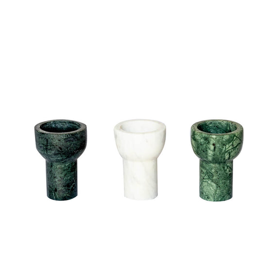 Como Marble Candle Holder