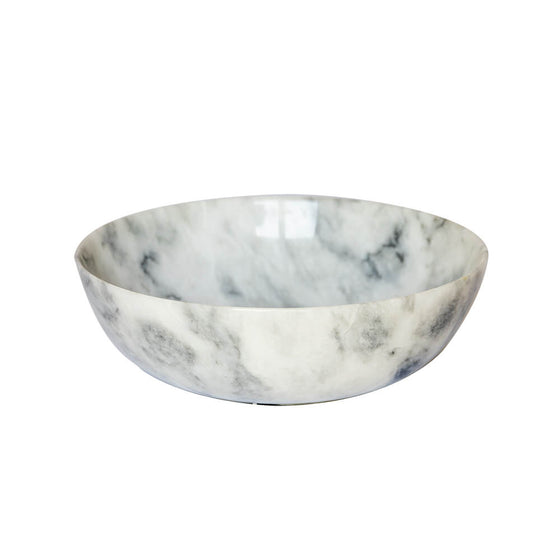Zairat White Marble Bowl