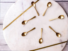  Handmade Artisanal Brass Spoons