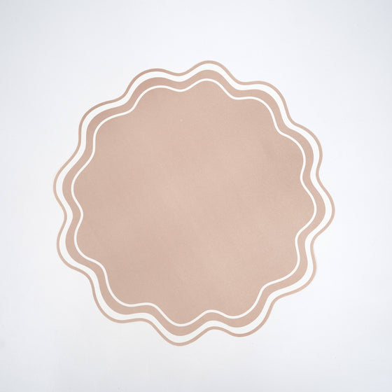 Wavy Scallop Paper Placemats