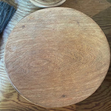  Round Teak Wood Plate
