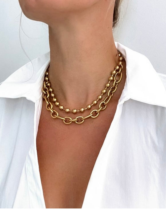 Ball and Chain Necklace